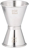 Thirsty Rhino Duo, Double Sided Stainless Steel Cocktail Jigger
