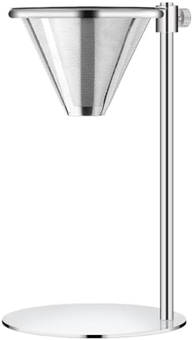 Adjustable Stainless Steel Coffee Dripper Stand for Pour Over Brewing