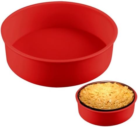 LOQJSS Cheesecake Pan Protector 10‘’ Round Springform Pan Silicone