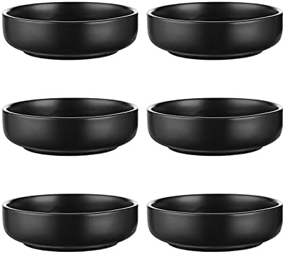 Selamica Ceramic 3.3 Inch Soy Sauce Dish Dipping Bowls Side Dishes