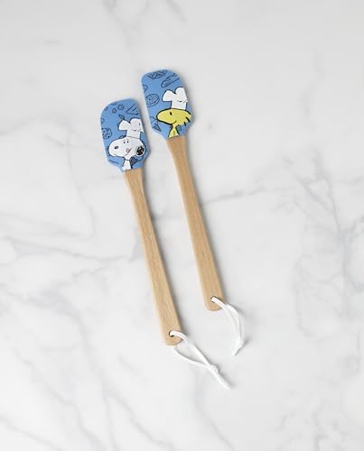 Lenox Chef Snoopy Silicone Spatula Set, 2-Piece