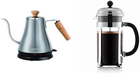 Bodum Melior Electric Kettle and Chambord French Press