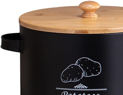 Potato Storage Tin Vegetables Storage Bin, Kitchen Organizer Kitchen