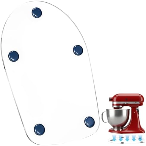 Mixer Slider Mat for KitchenAid 4.5-5Qt, Thickened Acrylic