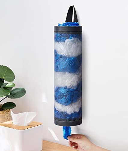 Bag Holder for Plastic Bags, 2 Pcs Polyester Grocery Bag Holder