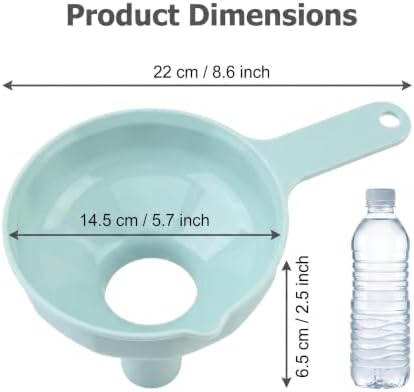 7-in-1 Multi-Function Kitchen Funnel Set, Food Grade Plastic Funnel