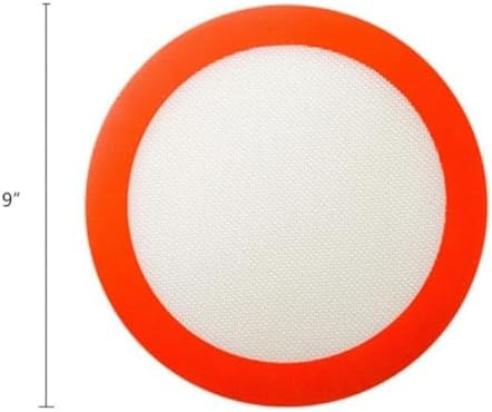 3-Piece 9-Inch Round Silicone Baking Mats