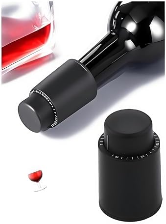 2 Pack Wine Stoppers,Reusable Wine Bottle Stoppers,Vacuum Wine