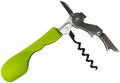 Capabunga Silicone Corkscrew Wine Opener - Green Ergonomic Cork Screw