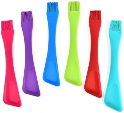 CHILDWEET Dual Head Silicone Basting Brush and Spatula Heat Resistant