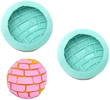 Natucraft Mexican Bread Silicone Mold, Concha Silicone Mold (Set of 2)