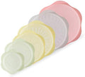 Comais Silicone Stretch Lids, 6Pcs, Fruit Pattern