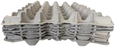 Pulp Fiber Egg Flats, 6 Trays for 30 Large Eggs