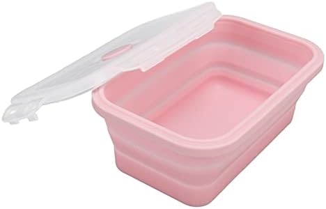 Collapsible Bowl Silicone Food Storage Containers Lunch Box Safe