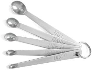 Norpro Mini Stainless Steel Measuring Spoons, Set of 5