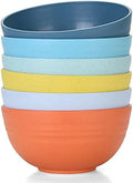 Homestockplus Unbreakable Cereal Bowls 25 OZ Microwave and Dishwasher
