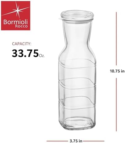 Bormioli Rocco Frigoverre Future 33.75 Oz. All Glass Pitcher With