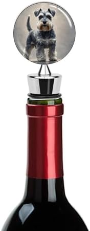 Schnauzer Wine Stoppers for Wine Bottles Vacuum Wine Bottle Stopper