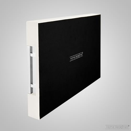 Modern Elegant 17.5"x12" White Rectangle Shagreen Faux Leather