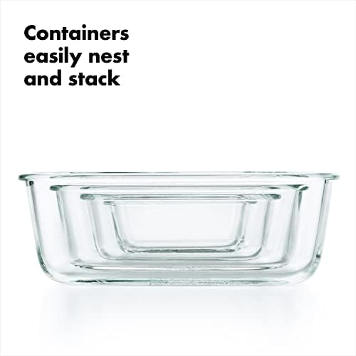 OXO Good Grips 16-Piece Glass Smart Seal Container Set