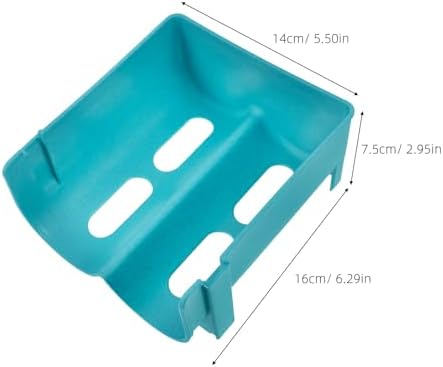 Generic Stackable Can Refrigerator Organizer Rack 2pcs Blue Fridge
