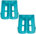 Generic Stackable Can Refrigerator Organizer Rack 2pcs Blue Fridge