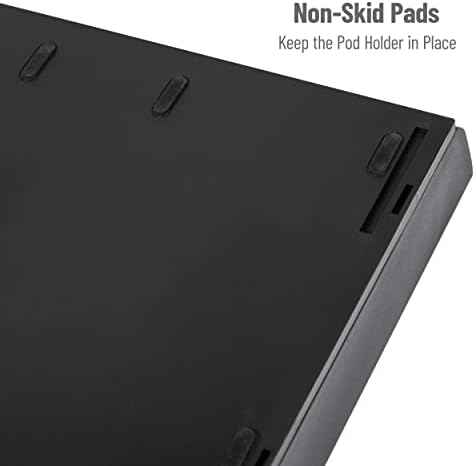 Mind Reader Single Serve Coffee Pod Drawer, 30 Pod Capacity, Countertop Organizer, 10.5"L x 12.75"W x 2.5"H, Black