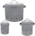 3pcs Potato and Onion Storage Bins Made of Sturdy Iron, Easy to Use