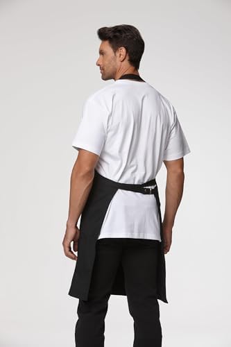 Chef Men Canvas Waterproof Apron Pocket 4251GB