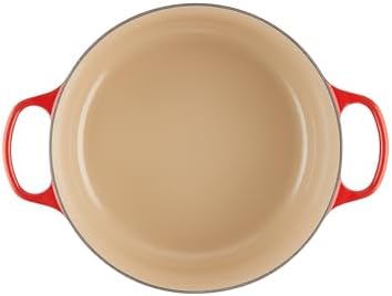Le Creuset Enameled Cast Iron Round Dutch Oven, 7.25 qt., Cerise