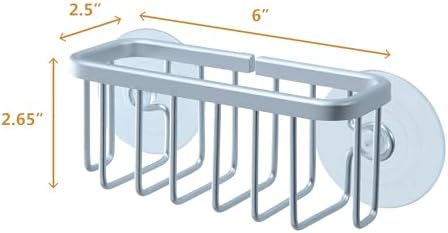 SunnyPoint NeverRust Aluminum Sink Suction Holder, Set of 1