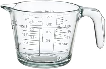 Farberware 2-Cup Borosilicate Glass Wet and Dry Measuring Cup with