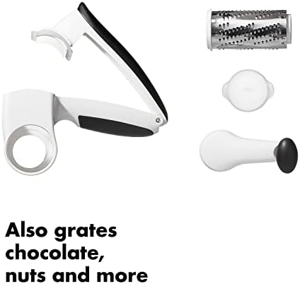 OXO Good Grips Rotary Cheese Grater, White