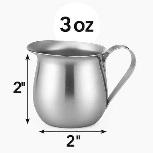 Stainless Steel Bell Creamer Espresso Shot Frothing Pitcher Cup Latte