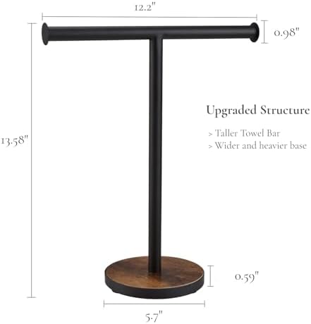 Hand Towel Holder Stand, Countertop Bathroom