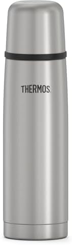 Thermos Vacuum Insulated 16 Ounce Compact Stainless Steel Beverage