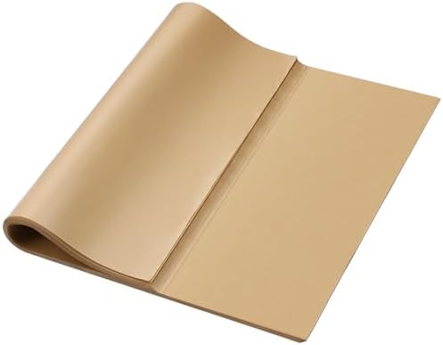 Honoson 150 Pcs 150 Pcs Natural Unbleached Parchment Paper, Brown