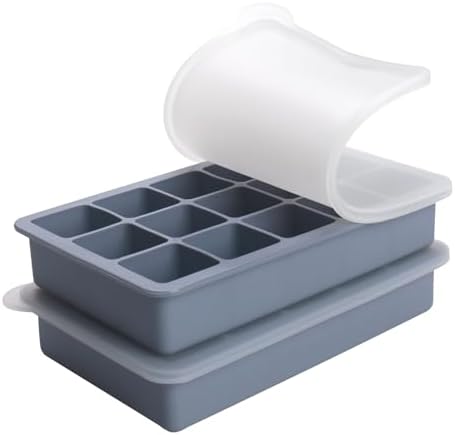 2 Tbsp Silicone Freezer Molds - Perfect for Storing Garlic, Herbs