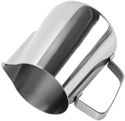 SINJEUN 20 oz/600 ml Milk Frothing Pitcher, Stainless Steel Milk