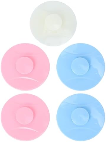 5pcs Silicone Sink Plug and Drain Cover Set Kitchen and Bathroom Water