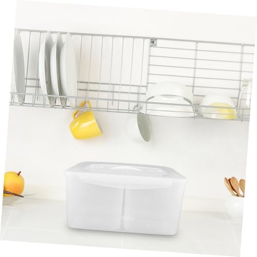 Xmas Plastic Divided Storage Containers 8l with Sealed Compartments