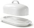 Sweese Ceramic Butter Dish with Lid, 6-Inch 4 oz Butter Keeper for