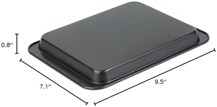 Baking Sheets Toaster Oven Pans, Cookie Sheets for Baking Tray Non