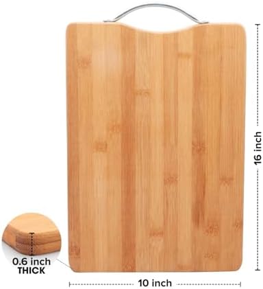 Cutting Boards for Kitchen - Bamboo Cutting Board Cutting Boards Juice
