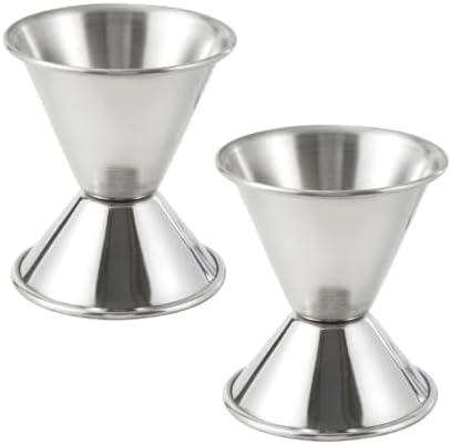 Soro Essentials- 3/4 oz / 1 1/4 oz Stainless Steel Jigger Set of 2
