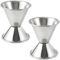 Soro Essentials- 3/4 oz / 1 1/4 oz Stainless Steel Jigger Set of 2
