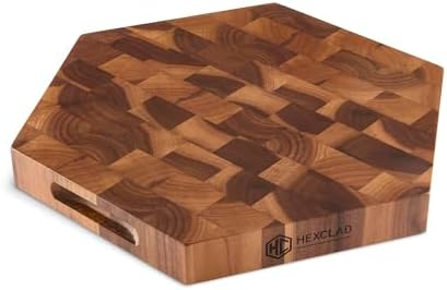 HexClad 15" Walnut Charcuterie Board and Cutting Board