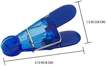 Seal N Snack Magnetic Chip Clips, Multi-Purpose Bag Grips for Kitchen