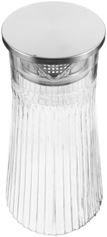 L Acrylic Water Pitcher with Lid for Hot and Cold Beverages