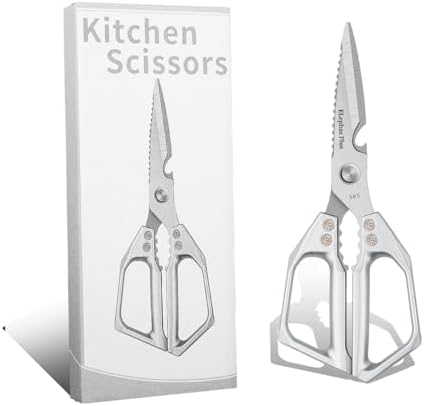 Ultra Sharp Kitchen Scissors, Kitchen Shears Heavy Duty for Meat &